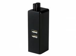 CARGADOR COMPACTO 2 USB 5V DC 2.1A 10.5W