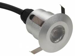 FOCO LED DE SUELO 5 X LED DE 0.6W MODELO REDONDO