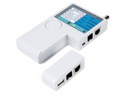 COMPROBADOR CABLE USB/LAN - USB-A, USB-B, BNC