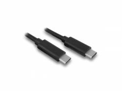 CABLE USB 3.1 TIPO C MACHO A MACHO 1 METRO