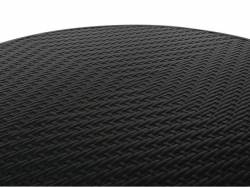 MESA PLEGABLE ASPECTO DE RATÁN Ø 80 X 74 CM