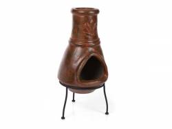 CHIMENEA 65CM MARRON