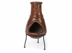 CHIMENEA 65CM MARRON