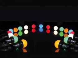 BOMBILLAS LED DIFERENTES COLORES 10 UDS.