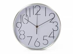 RELOJ DE PARED DE ALUMINIO Ø 25 CM