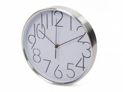 RELOJ DE PARED DE ALUMINIO Ø 25 CM