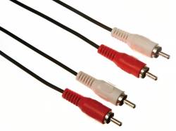 2 X CONECTOR RCA AUDIO MACHO A 2 X RCA AUDIO MACHO