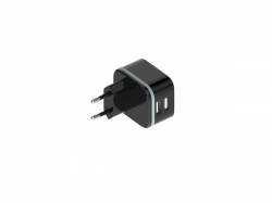 CARGADOR COMPACTO 2 CONEXIONES USB 5V 3.4A