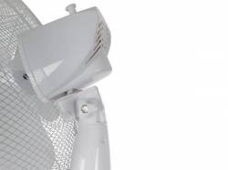 VENTILADOR DE PIE CON MANDO A DISTANCIA Ø 40 CM BLANCO