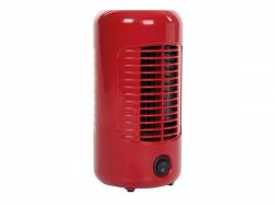 VENTILADOR DE SOBREMESA Ø 20 CM SILENCIOSO COLOR ROJO