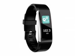 BFH-16BLACK PULSERA ACTIVIDAD BLUETOOTH MONITOR RITMO CARDÍACO