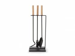 ACCESORIOS CHIMENEA FUEGO 3 UNIDADES