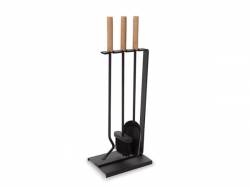 ACCESORIOS CHIMENEA FUEGO 3 UNIDADES