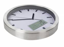 RELOJ ALUMINIO LCD Ø 25 CM