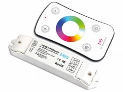 CONTROLADOR LED RGB CON MANDO A DISTANCIA RF