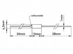 FUSIBLE TÉRMICO 165°C 10A 250V 10 UNIDADES