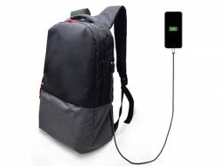 MOCHILA PORTATIL 17.3 PUERTO CARGA USB URBAN NOTEBOOK BACKPACK