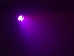 PROYECTO LED PAR 16W COB UV DMX ULTRAVIOLETA