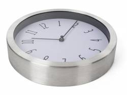 RELOJ DE PARED DE ALUMINIO Ø 20 CM