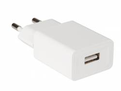 CARGADOR CONEXIÓN USB 5 VDC 1 A MAX. 5 W MáX. DISEÑO COMPACTO