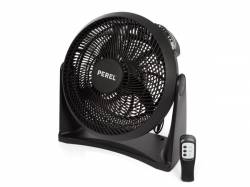 VENTILADOR DE SUELO ABS Ø 30 CM COLOR NEGRO