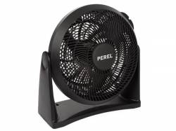 VENTILADOR DE SUELO ABS Ø 30 CM COLOR NEGRO