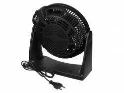 VENTILADOR DE SUELO ABS Ø 20 CM COLOR NEGRO