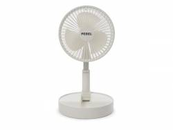 VENTILADOR DE SOBREMESA ABS Ø 19.7 CM COLOR BLANCO