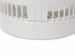 VENTILADOR DE SOBREMESA ABS Ø 19.7 CM COLOR BLANCO