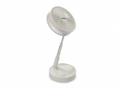 VENTILADOR DE SOBREMESA ABS Ø 19.7 CM COLOR BLANCO