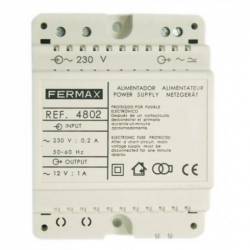 ALIMENTADOR FERMAX 12V AC 1A DIN4 4802