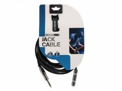 CABLE AUDIO CONECTOR MACHO 6.35 MM A HEMBRA 6.35 MM MONO 5 METROS