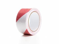 CINTA ANTIDESLIZANTE 5CM X 5M ROJO/BLANCO