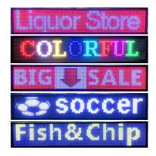 PANTALLA LED WIFI COLOR DIGITAL PROGRAMABLE RAPIDA 100X20CM
