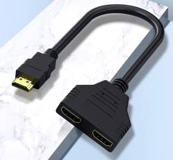 CABLE HDMI LADRON 2X DIVISIBLE 1080P ADAPTADOR DOBLE PUERTO