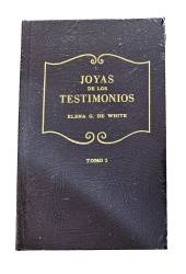 JOYAS DE LOS TESTIMONIOS TOMO 1 ELENA G. DE WHITE TAPA DURA MARRON