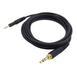 CABLE JACK 2.5MM A 3.5MM AUDIO-TECHNICA ORO DORADO HP-CC PARA ATH-M40X Y ATH-M50X AURICULARES CABLE DE RESORTE PARA AURICULARES