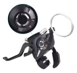 DESVIADOR BICICLETA 3X7 CON FRENO Y CABLE 21 INTERRUPTOR DE VELOCIDAD PALANCAS DE CAMBIO DE BICICLETA MTB FRENO CON CABLE DE CAMBIO MANGO DE DISCO DE CICLISMO PARA BICICLETA TREKKING