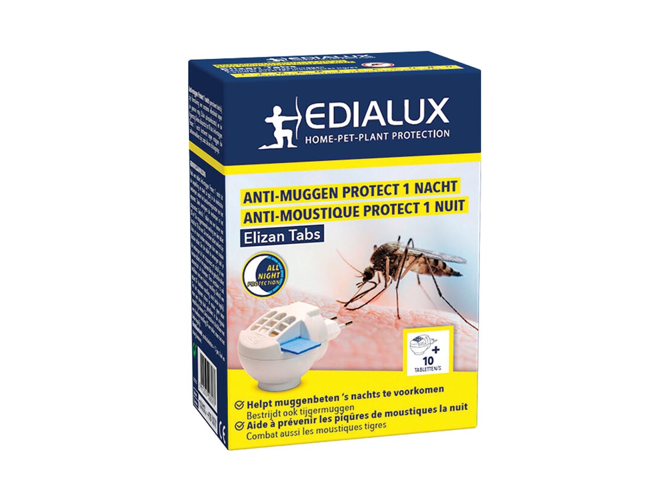 DIFUSOR ELéCTRICO ANTIMOSQUITOS CON TABLETAS, EFICAZ CONTRA MOSQUITOS COMUNES Y