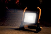 LáMPARA DE OBRA LED CON BATERíA 30W 3000 LúMENES IP65, LUZ DE TRABAJO