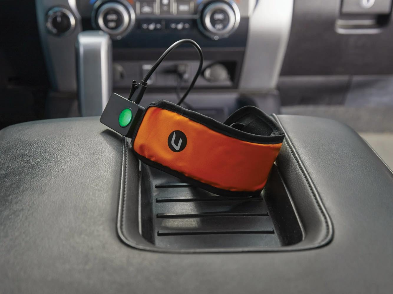 PULSERA LED DE SEGURIDAD RECARGABLE POR USB, LUZ DE SEGURIDAD AJUSTABLE CON