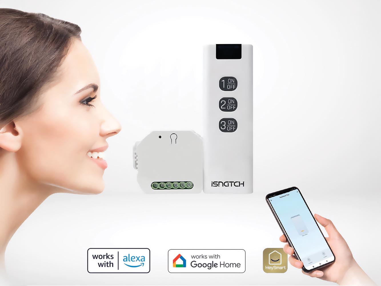 MóDULO DE ILUMINACIóN WIFI INTELIGENTE CON MANDO A DISTANCIA 10A 2000W