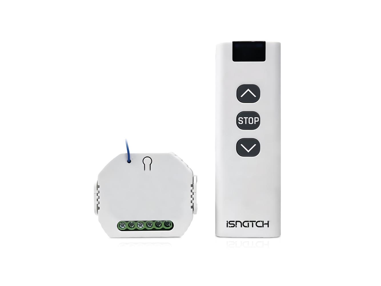 MóDULO PERSIANA WIFI CON MANDO A DISTANCIA, COMPATIBLE CON CAJA O CARRIL DIN