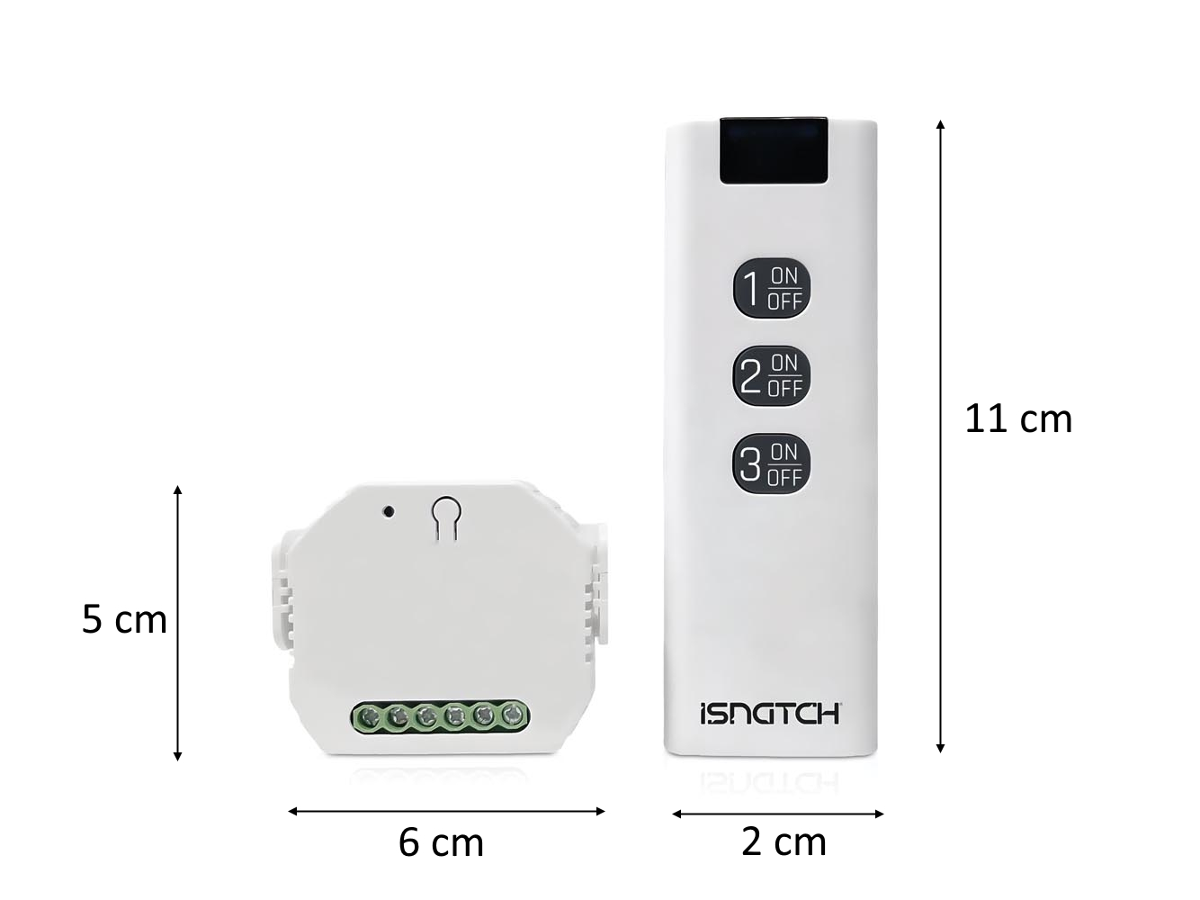 MóDULO PERSIANA WIFI CON MANDO A DISTANCIA, COMPATIBLE CON CAJA O CARRIL DIN