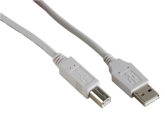 CABLE USB MACHO A / MACHO B 1M