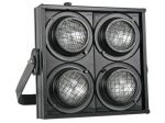 STAGE BLINDER CONTROLADO POR DMX 4 X BOMBILLA DWE 120V/650W - NEGRO