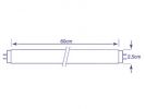 TUBO FLUORESCENTE 18W/20W LUZ NEGRA