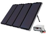 PLACA SOLAR DE SILICONA AMOFA 60W + REGULADOR 10A 12V