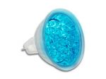 BOMBILLA LEDS COLOR AZUL 12VAC