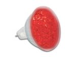 BOMBILLA LEDS COLOR ROJO MR16 12VAC